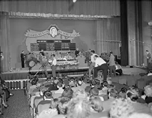 Cancer Prints: Stage Set for Milton Berle's Telethon