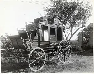 Stagecoach Prints: Stagecoach for Delivering Mail