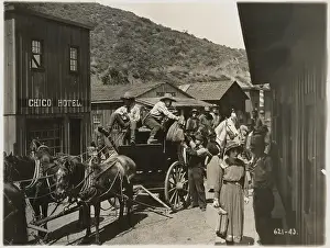 Stagecoach Prints: Stagecoach Delivering Mail