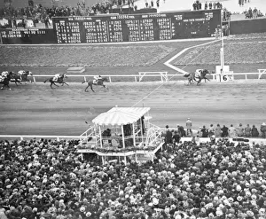 Jockey Prints: Stagehand and Seabiscuit in Santa Anita Handicap