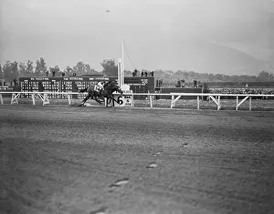 Jockey Prints: Stagehand and Seabiscuit in Santa Anita Handicap