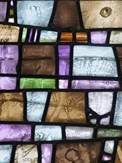Images Dated 25th March 2015: Stained glasses at Manchester cathedral