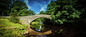 Images Dated 14th September 2013: Stainforth Packhorse Bridge