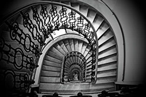 Railing Gallery: Staircase spiral
