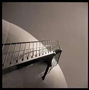 Sphere Prints: Stairwell on Water Tank