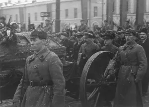 Mourner Prints: Stalin Attending Kirov's Funeral