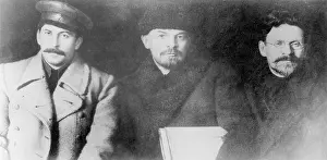 Soviet Prints: Stalin, Lenin, and Kalinin