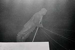 Budapest Prints: Stalin Statue Being Removed by Protesters