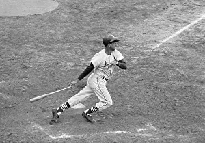 Stan Musial Batting - Action Shot
