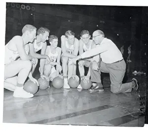 Stan Watts Talking to His Team