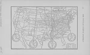 Standard Railway Time In USA