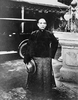 Doctor Prints: Standing Portrait Of Sun Yat-Sen