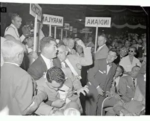 Photojournalist Prints: Stanley Tretick Being Beaten at Convention
