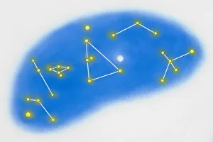 Images Dated 8th March 2007: Star chart