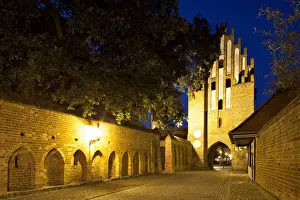 Spotlighted Prints: Stargarder Tor, inner gate, city gate of the medieval fortifications