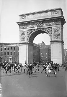 Start of New York Roller Skating Marathon
