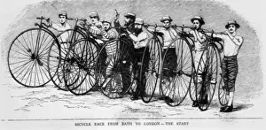 Landscape Male In Prints: Starting Line