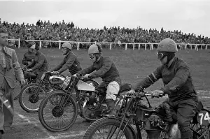 Race Track Prints: At The Starting Line