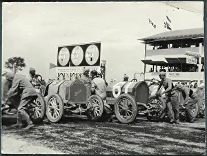 Indianapolis Prints: Starting Point of Early Indianapolis Speedway Race