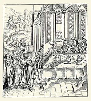 Nobles Prints: State Banquet - Serving the Peacock