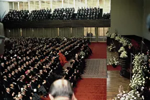 Huty34490 Prints: State Ceremony For Konrad Adenauer