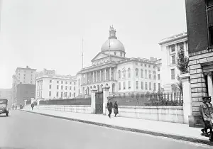Neoclassical Prints: State House in Boston