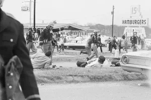 Oppression Prints: State Troopers Attacking Marchers