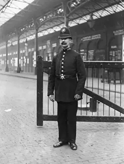 Occupations Rail Prints: Station Constable