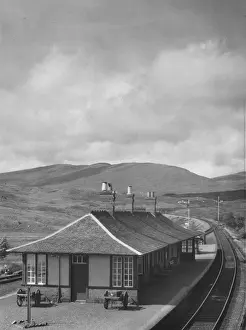 Rail Transport Prints: Station At Rannoch