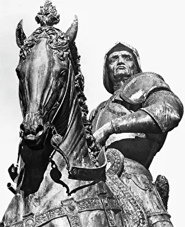Armor Prints: Statue Of Colleoni In Venice