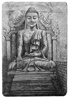 Images Dated 10th June 2017: Statue Of Gautama Buddha