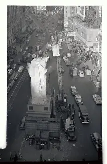 Statue of Liberty Replica Being Dismantled