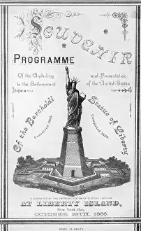 Presentation Prints: Statue of Liberty Souvenir Program