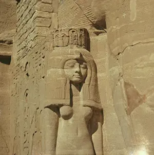 Statue Of Nefertari, Great Temple Of Abu Simbel