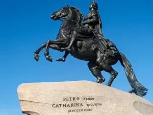 Memories Prints: statue of Peter the Great, Saint Petersburg