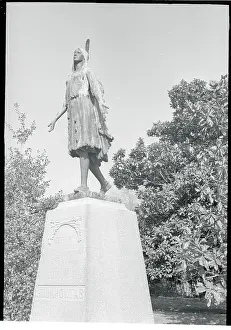 Pocahontas Prints: Statue of Pocahontas