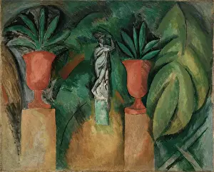 Dufy Prints: Statue With Two Vases (La Statue Aux Deux Vases)