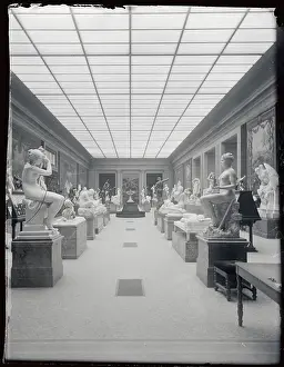 Statues Sitting in Luxemburg Gallery