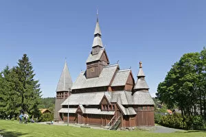 Harz Gallery: Stave church, Hahnenklee, Harz, Lower Saxony, Germany