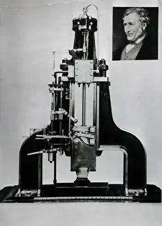Inventor Prints: Steam Hammer & Inventor James Nasmyth