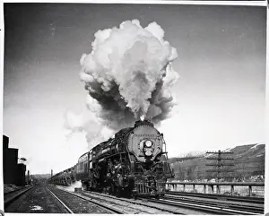 Cargo Prints: Steam Locomotive