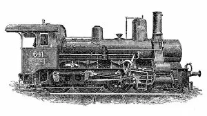 Passenger Train Gallery: Steam locomotive for passenger transport