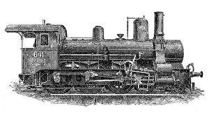 Passenger Train Gallery: Steam locomotive for passenger transport