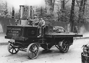 Transport Europe Prints: Steam Tractor