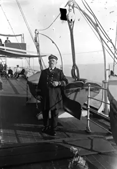 Portrait Male Facial Prints: Steamship Captain