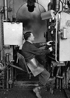 Industrial Machiner Prints: Steel Mill