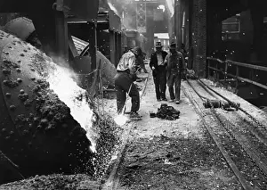Industrial Machine Prints: Steel Works