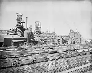 Youngstown Prints: Steel Mill In Youngstown Ohio