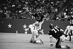 Steelers and Cowboys in Football Action