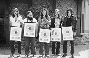 Steely Dan Receives Gold Record For Can't Buy A Thrill